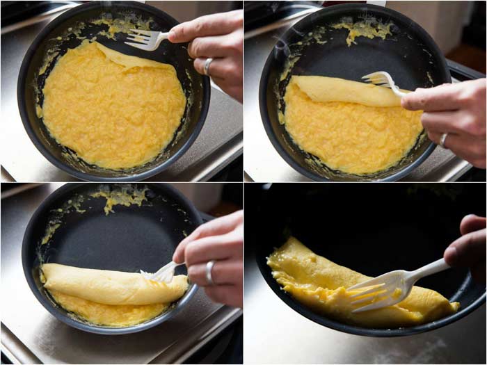 Como hacer tortilla francesa - paso 2
